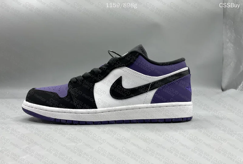 AJ1 Low Purple 7