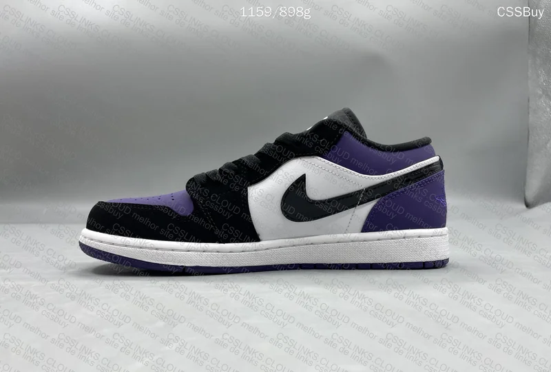 AJ1 Low Purple 9