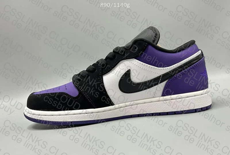 AJ1 Low Purple DT 5