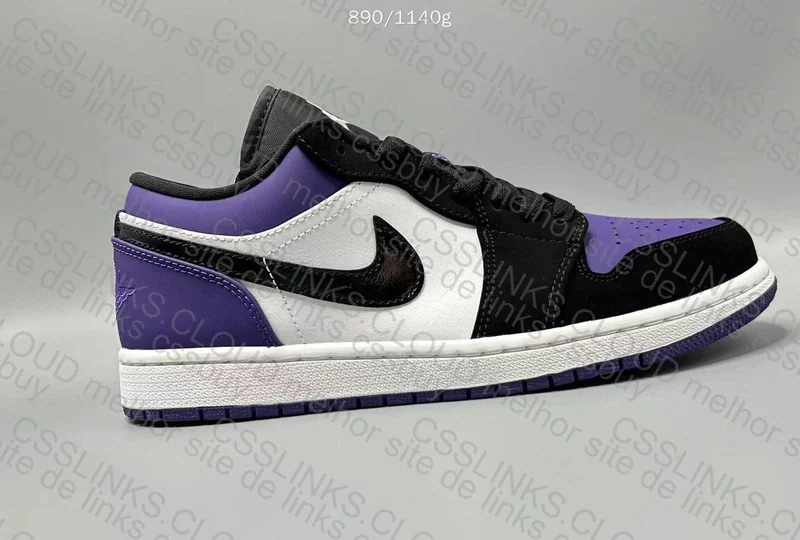 AJ1 Low Purple DT 8