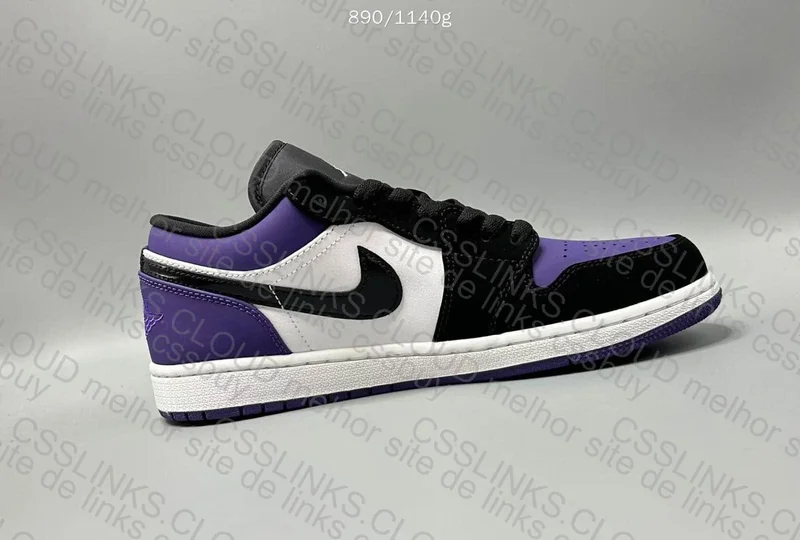 AJ1 Low Purple DT 9