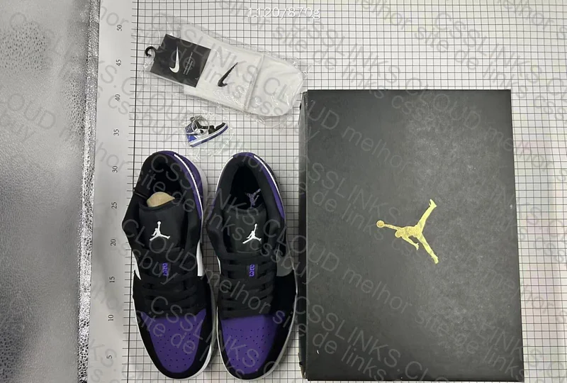 AJ1 Low Purple DT OVO