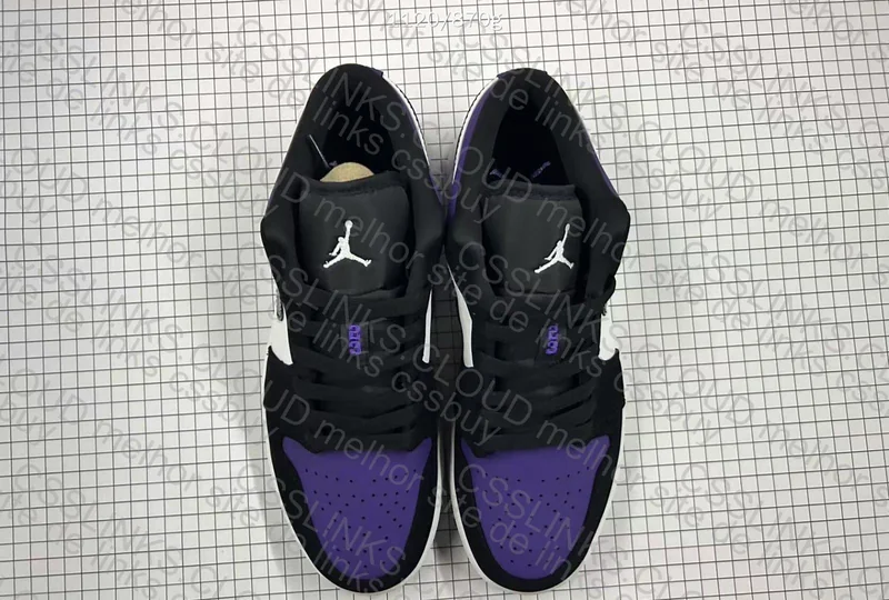 AJ1 Low Purple DT OVO 2
