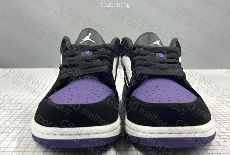AJ1 Low Purple DT OVO 8