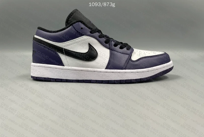 AJ1 LOW - Purple Toes | Toe Violette