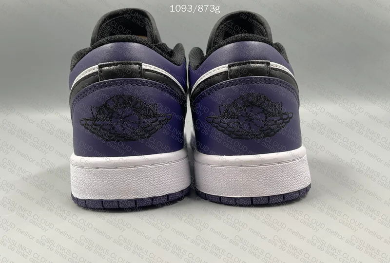 AJ1 LOW - Purple Toes | Toe Violette 3