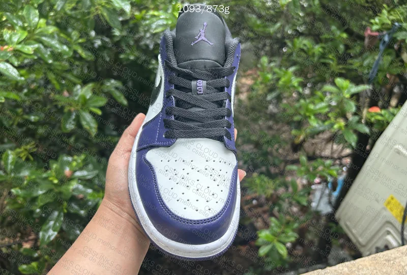 AJ1 LOW - Purple Toes | Toe Violette (Luz Natural)