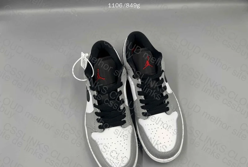 Aj1 Low - Smoke Grey