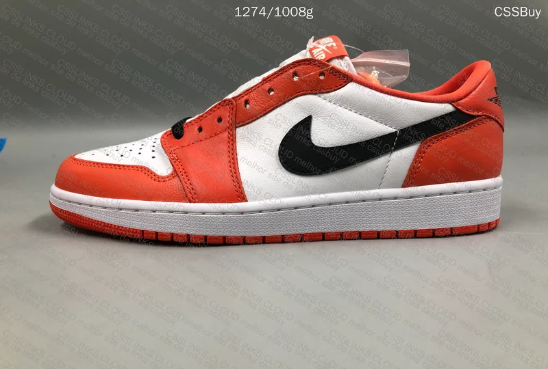 AJ1 Low Starfish (Orange) 4