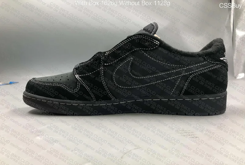 Aj1 low travis black phantom 4