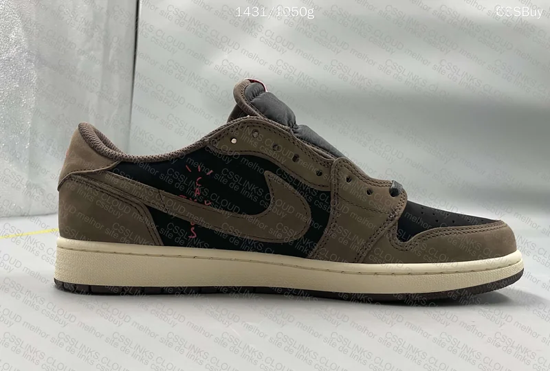 AJ1 Low Travis (With Measurements)