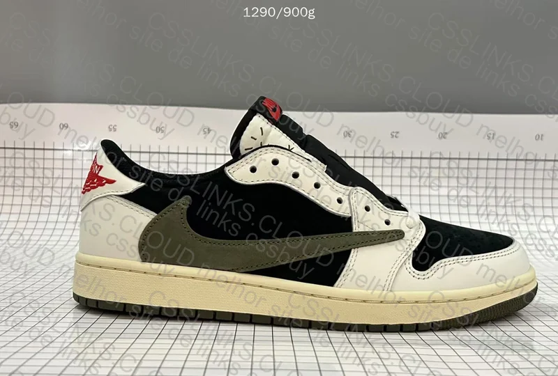 Aj1 low travis olive