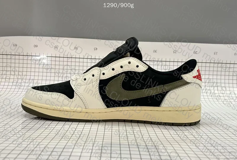Aj1 low travis olive 8