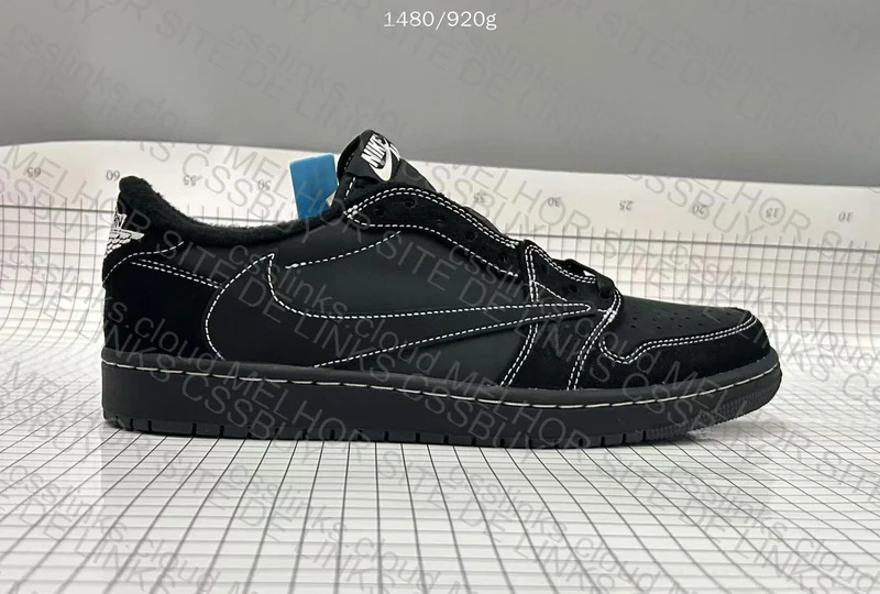 AJ1 Low Travis Phantom OVO