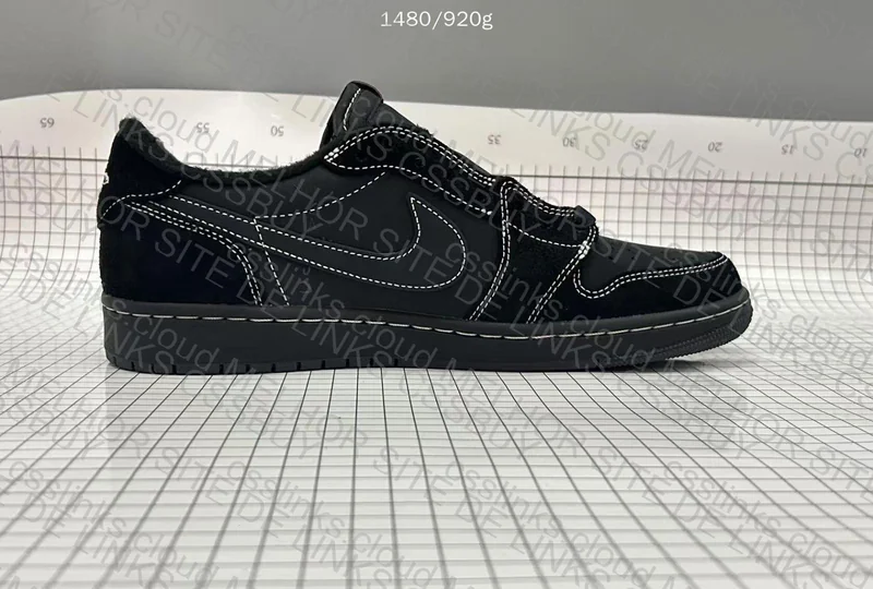 AJ1 Low Travis Phantom OVO 2