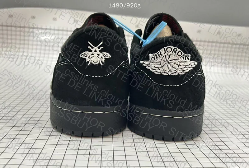 AJ1 Low Travis Phantom OVO 4