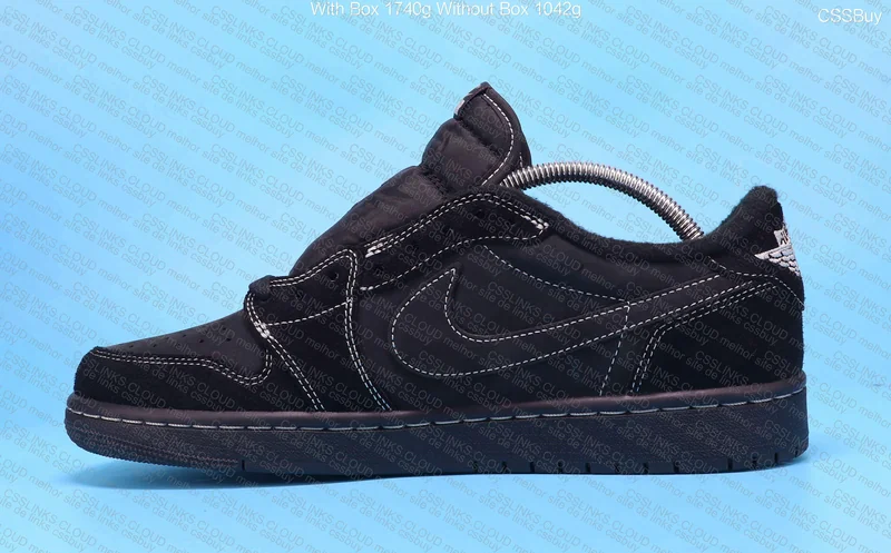 AJ1 Low Travis Scott Black Phantom 2