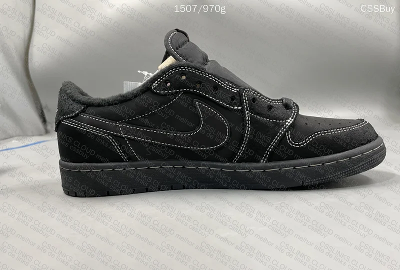 AJ1 Low Travis Scott Black Phantom 4
