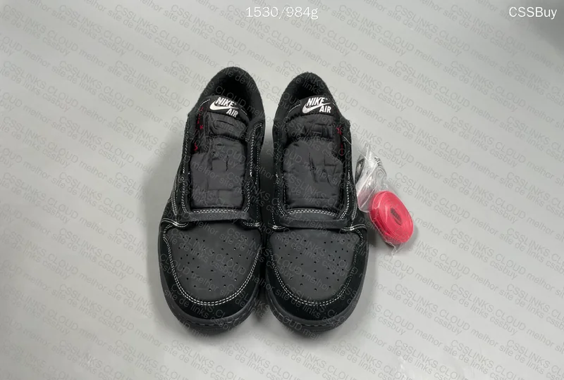 AJ1 Low Travis Scott Black Phantom 2