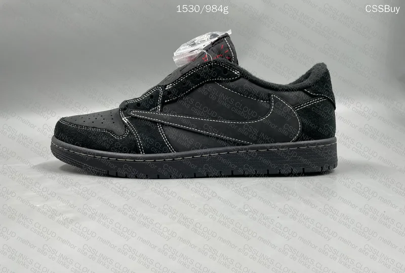 AJ1 Low Travis Scott Black Phantom 4
