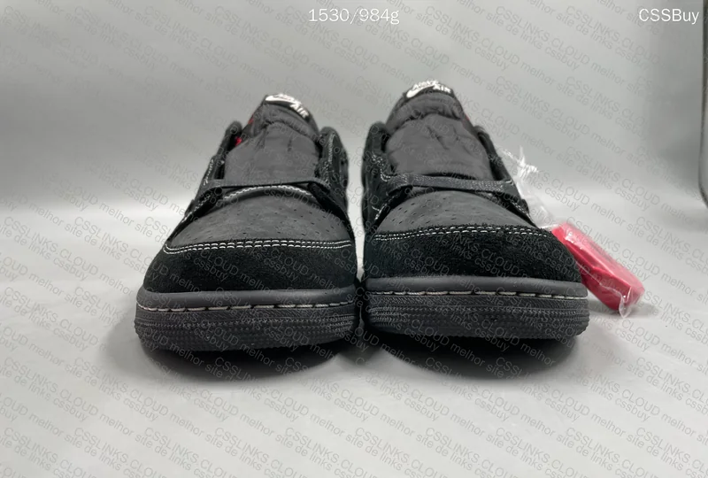AJ1 Low Travis Scott Black Phantom 5