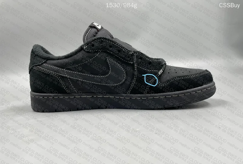 AJ1 Low Travis Scott Black Phantom 6