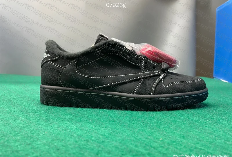 AJ1 Low Travis Scott - Black Phantom 3