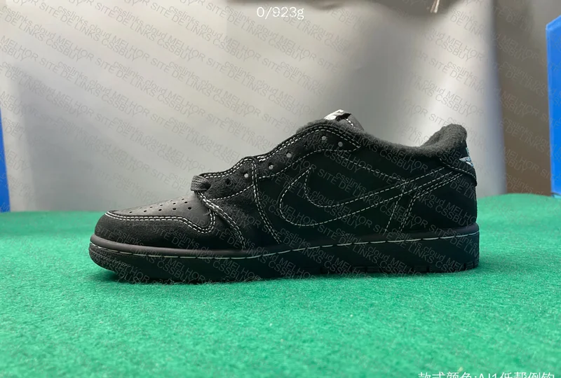 AJ1 Low Travis Scott - Black Phantom 4
