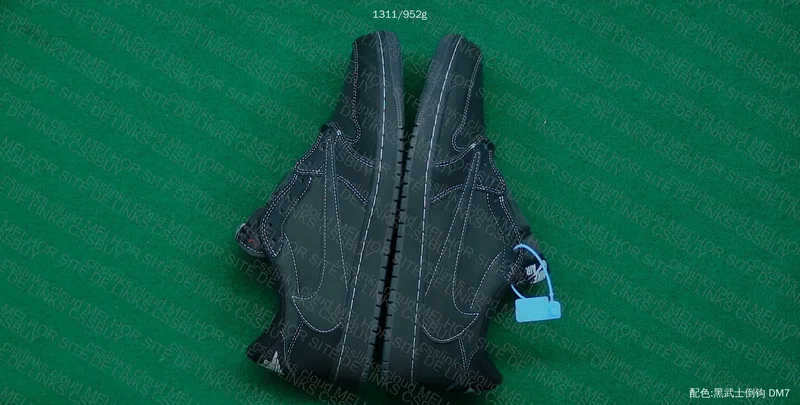 AJ1 Low Travis Scott - Black Phantom 4