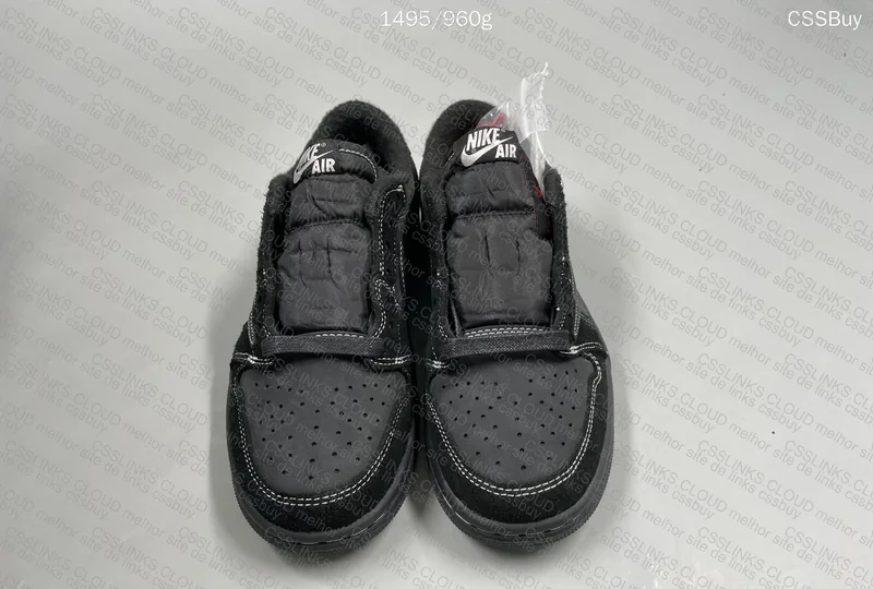 AJ1 Low Travis Scott Black Phantom FK B grade