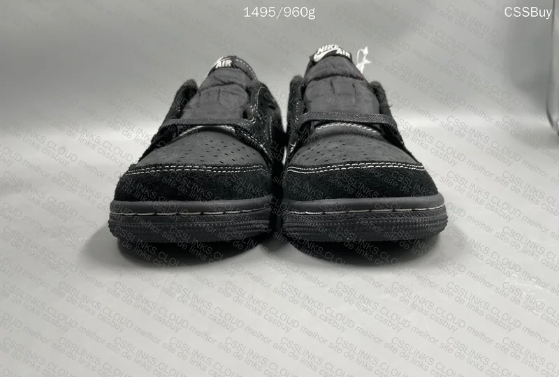 AJ1 Low Travis Scott Black Phantom FK B grade 2