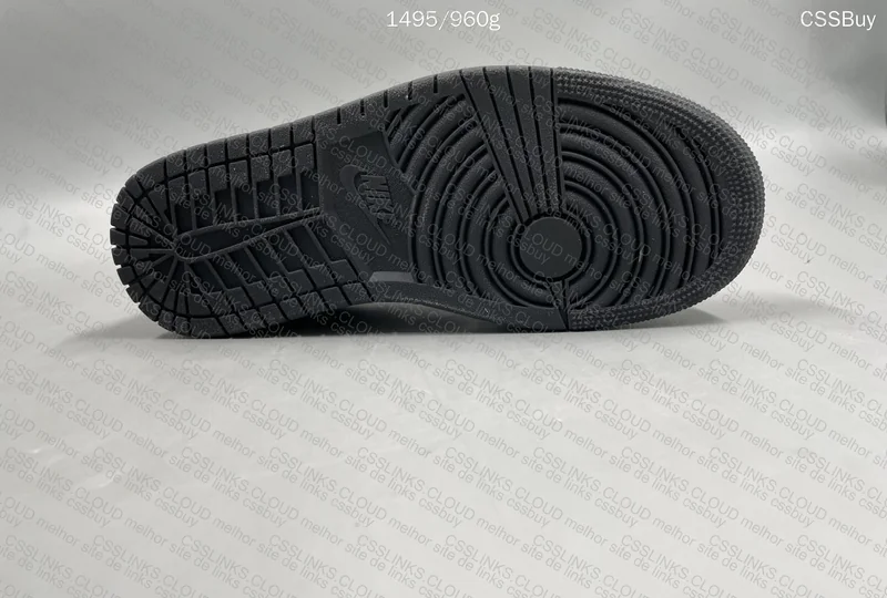 AJ1 Low Travis Scott Black Phantom FK B grade 9