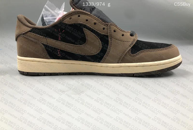 AJ1 LOW TRAVIS SCOTT DARK MOCHA 5