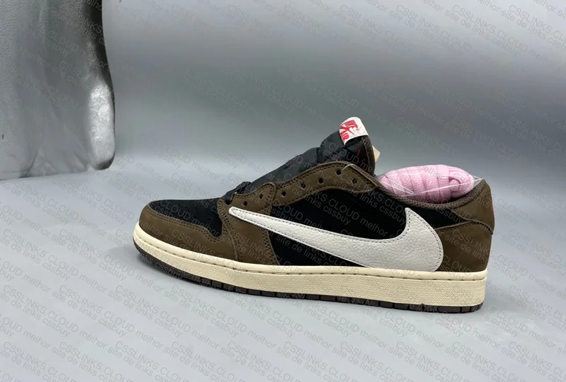AJ1 Low Travis Scott Dark mocha 5