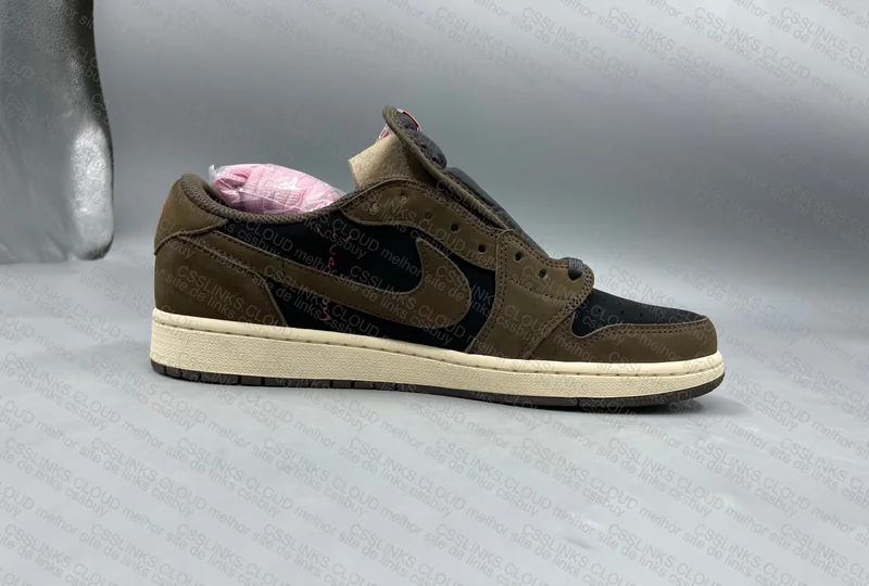 AJ1 Low Travis Scott Dark mocha 6