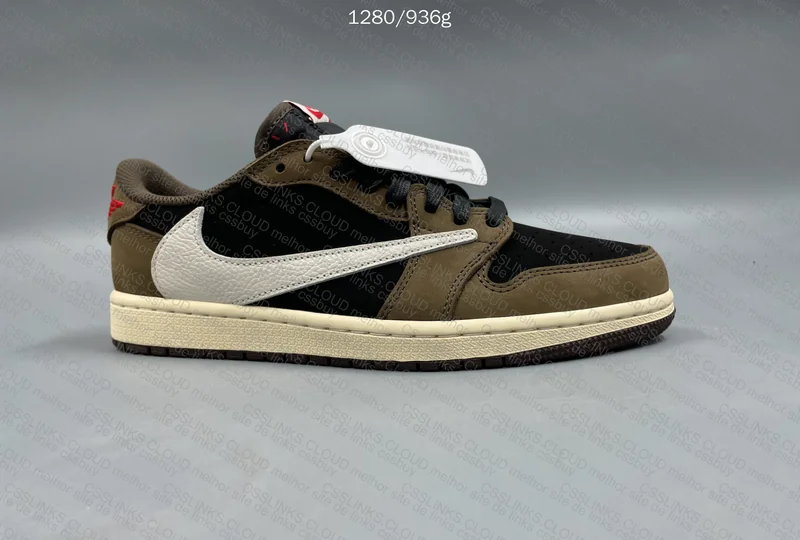 AJ1 Low Travis Scott Dark Mocha