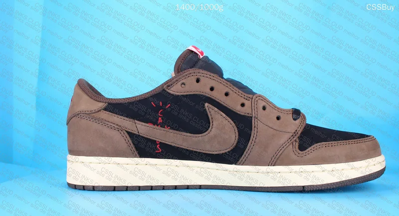 AJ1 LOW TRAVIS SCOTT DARK MOCHA - FK 2