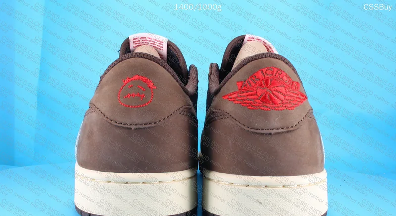 AJ1 LOW TRAVIS SCOTT DARK MOCHA - FK 4