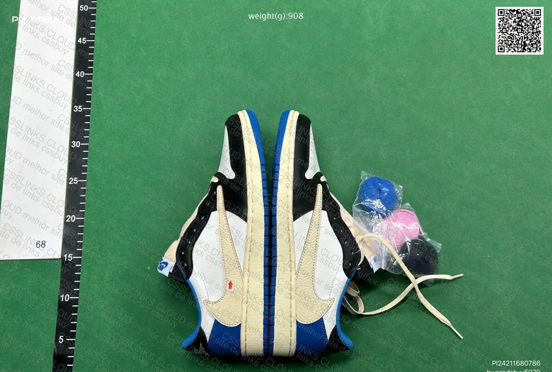 AJ1 Low Travis Scott Fragment [129Y - M Batch] 4