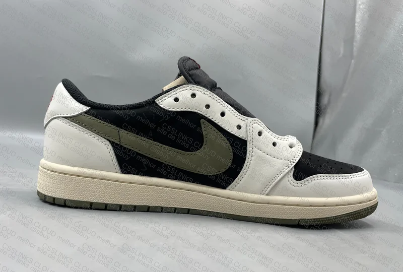 AJ1 LOW Travis Scott OLIVE 2
