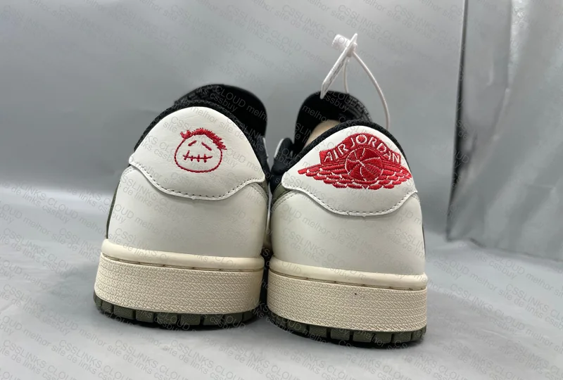 AJ1 LOW Travis Scott OLIVE 5