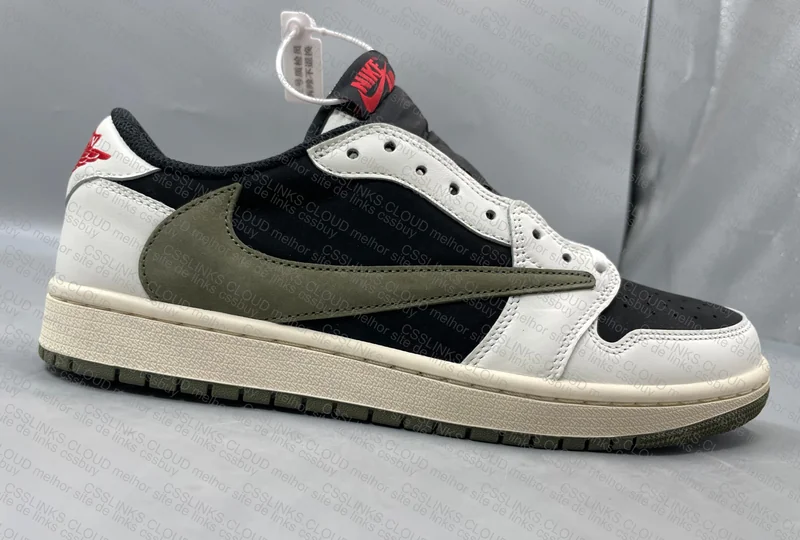 AJ1 LOW Travis Scott OLIVE 6