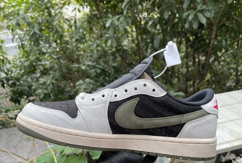 AJ1 LOW Travis Scott OLIVE 8