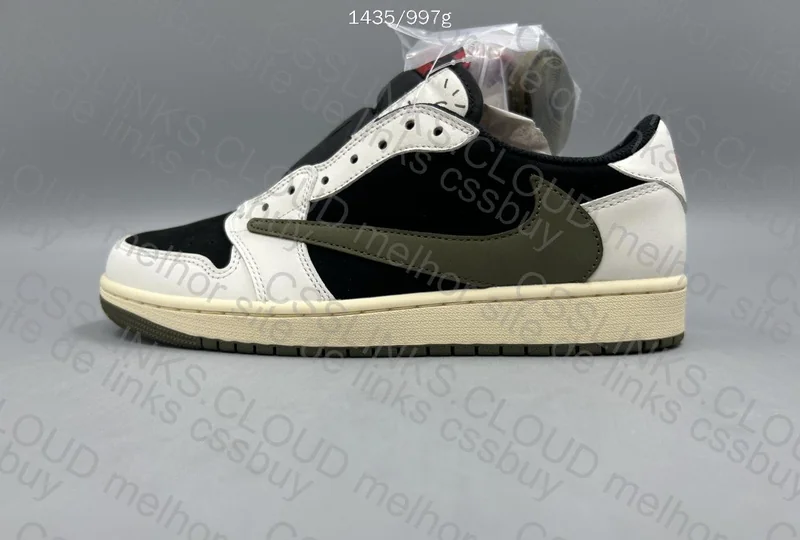 AJ1 LOW TRAVIS SCOTT OLIVE 3
