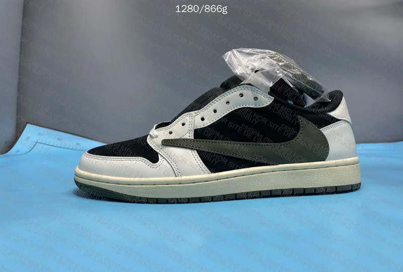 aj1 low travis scott olive 6