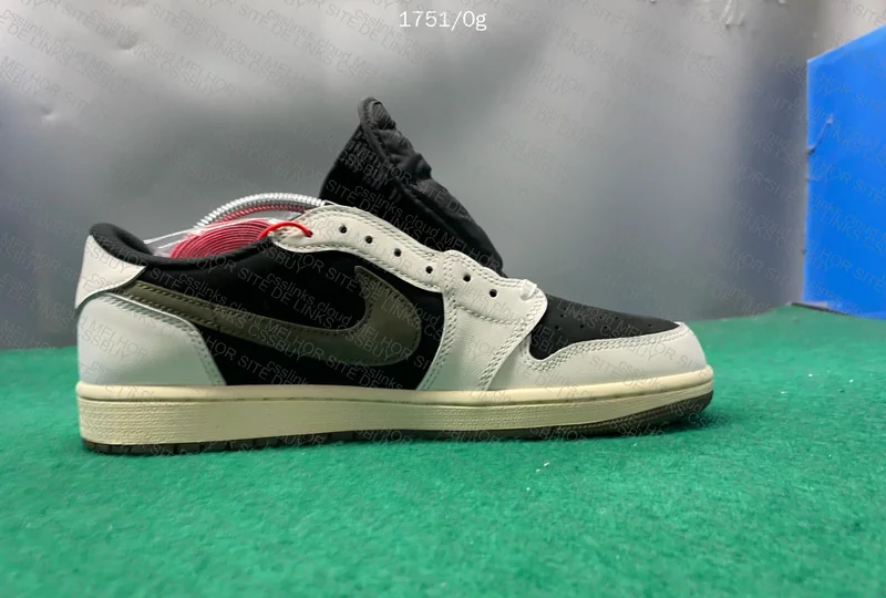 AJ1 Low Travis Scott Olive 5