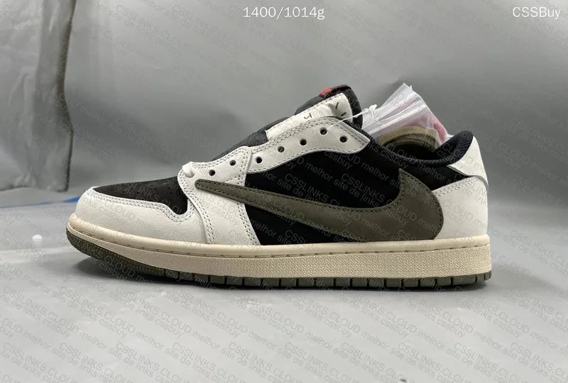 AJ1 Low Travis Scott Olive FQ