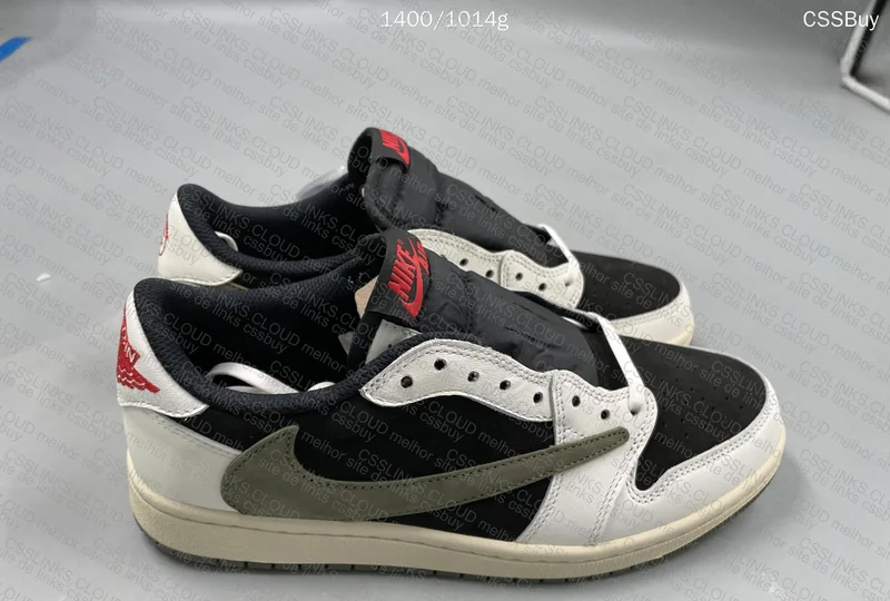 AJ1 Low Travis Scott Olive FQ 3