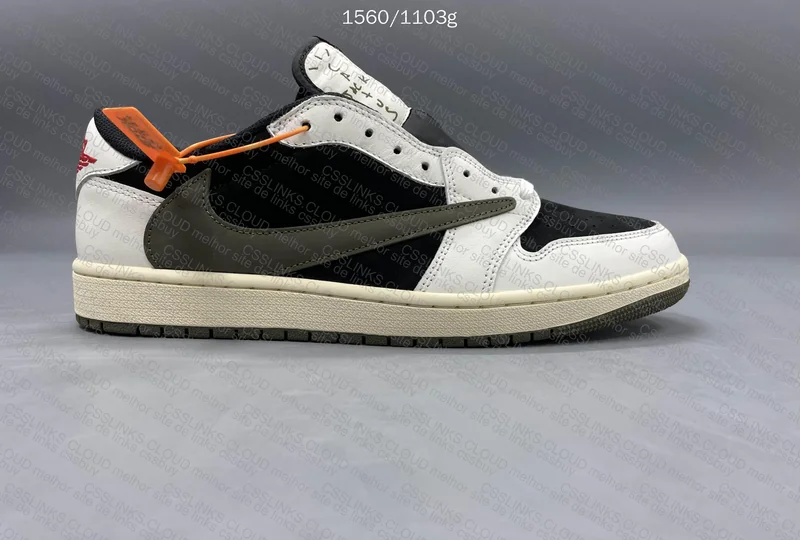 AJ1 Low Travis Scott Olive - ZOK 7