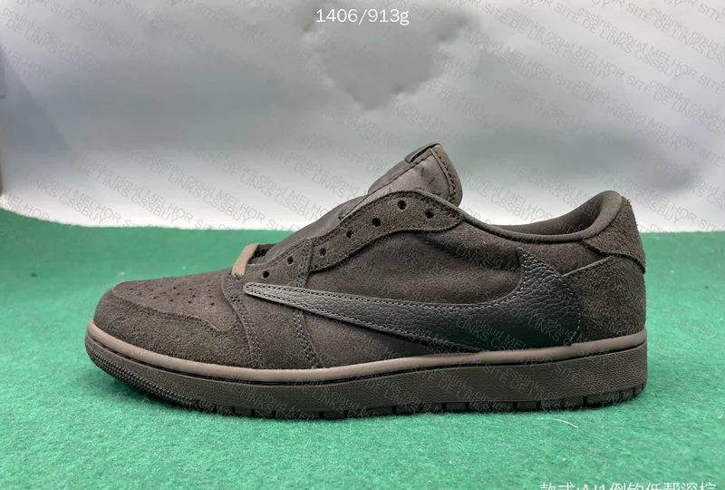 aj1 low travis scott velvet brown 10